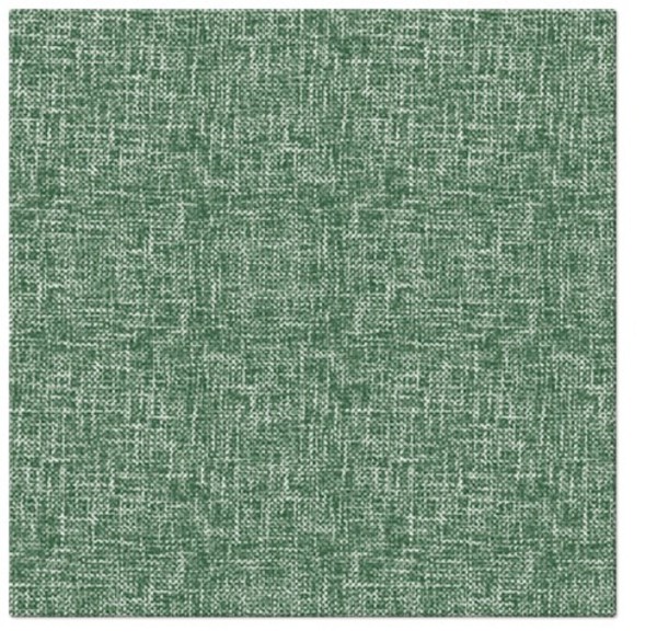 Servietten Dinner 50x Linen Structure green, 40x40cm