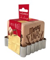 Cookie Stamp, Würfelstempel u. Ausstecher, Weihnachten