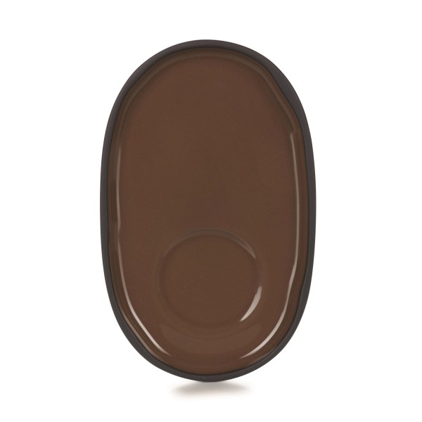 Caractère Untertasse, 13.5x8.3x1.2cm, tonka