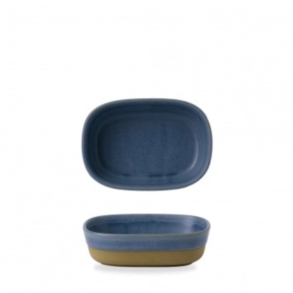 Emerge Oslo blue Schale 17.3x11.9x5cm