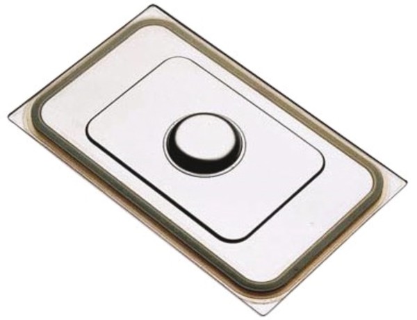 GN Deckel 1/1 Edelstahl mit Silikondichtung