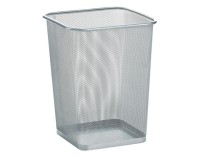 Papierk.Mesh silber26.8x26.8cm
