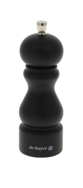 Rumba Salzmühle mattschwarz 18cm