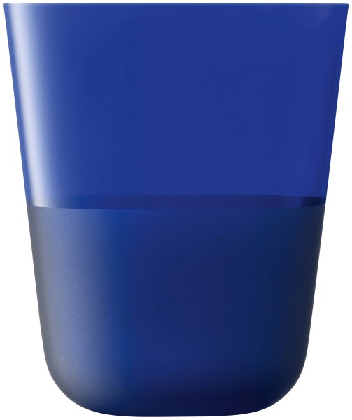 2er Set Arc Contrast Trinkglas 380ml cobalt
