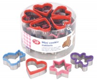 24 Stk. Mini Cookie Ausstechformen