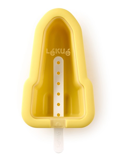 Glaceform Rakete 11.5x7.3x2.6cm 55ml Silikon gelb
