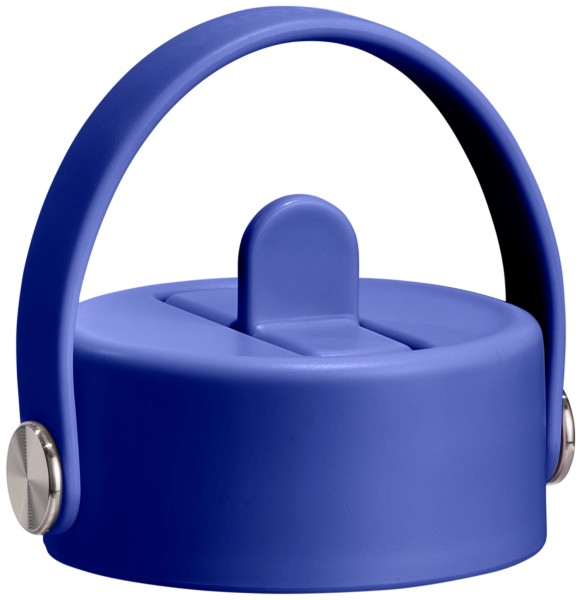 Deckel Wide Flex mit Strohhalm capri blue