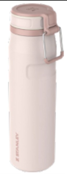 IceFlow Twist Flip Flasche 0.7l rose quartz