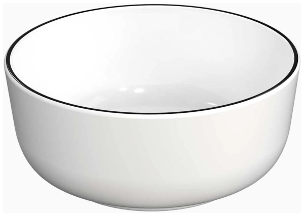 Nordika Schale D13cm H6cm schwarz