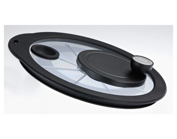 Glasdeckel zu Salatschleuder