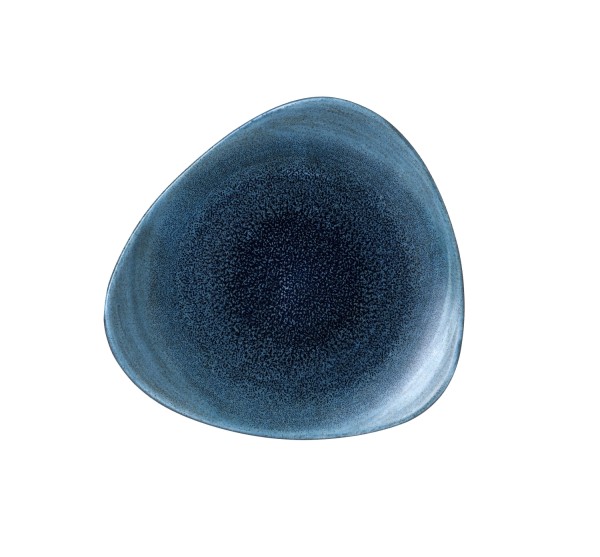 Stonecast Aqueous Lagoon Triangel Teller flach 19.2cm