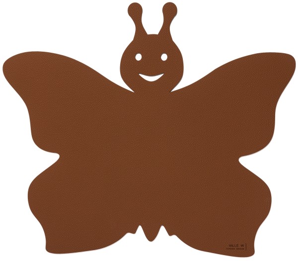 Tischset Kids schmetterling cognac