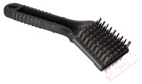 Grillbürste 23cm Edelstahl/Kunststoff schwarz