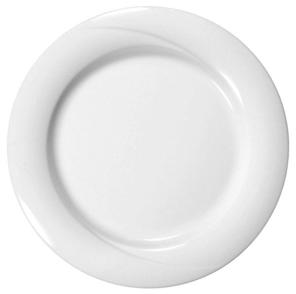 Laguna Teller flach 23cm weiss