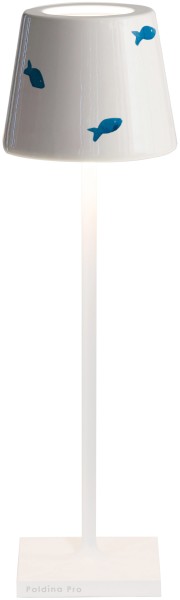 Poldina Pro micro Tischlampe 7x27.5cm weiss