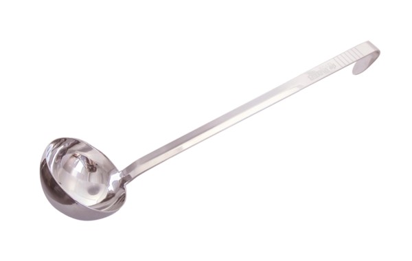Schöpflöffel D:6cm Stiel: 33.5cm schwere Qualität-
