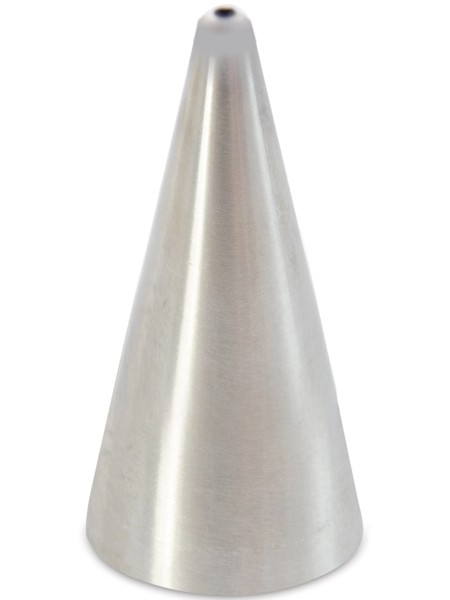 Spritztülle Edelstahl für Schriftzug D2mm dünn
