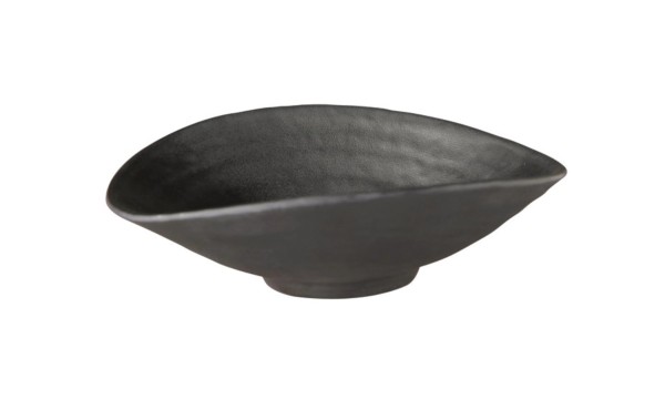 Schale, gross Serie ZEN, ca. 17.5x15.5x5.5cm, schwarz