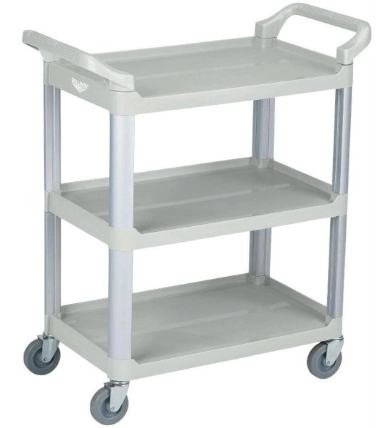 Servierwagen Polypropylen/Alu 83.8 x 42.7 x 94 cm