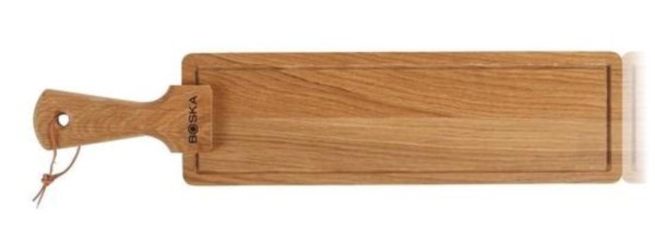 Servierbrett Friends M braun Europäische Eiche 530x120x20mm