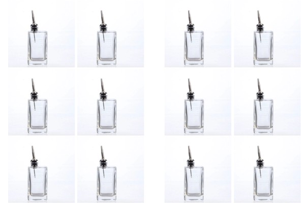 12er Set Optima Oelflasche 0 25l mit Ausgiesser