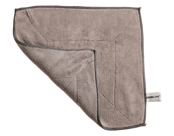 Microfasertuch 30x30 cm taupe