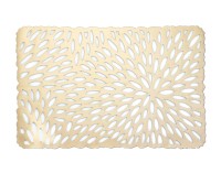 Tischset PVC gold 43.5x28.5cm