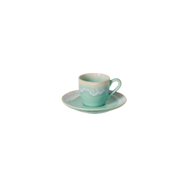 Taormina Kaffeetasse mit Untertasse 100ml 6.4x8.5cm H5.6cm