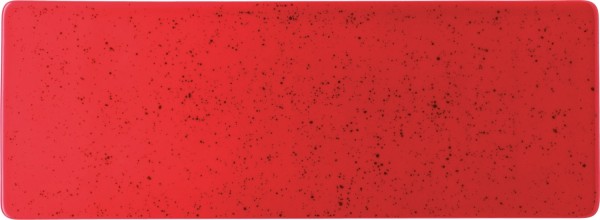 Pottery Unique Red Platte rechteckig 30x11cm