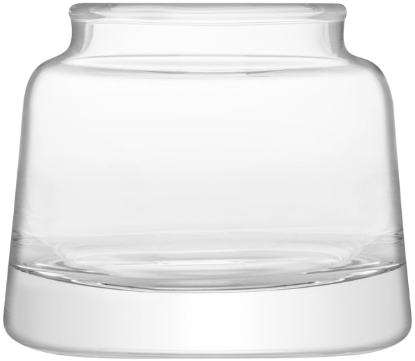 Collective Teelicht / Vase H7cm transparent