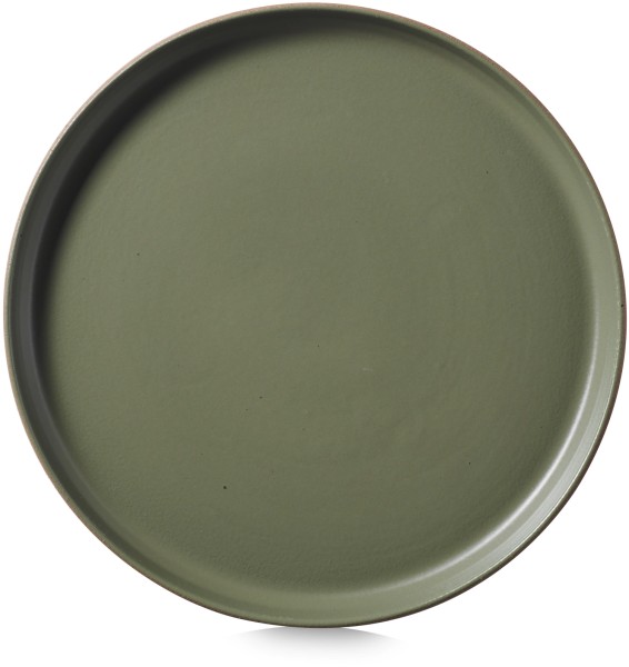 Contre-Jour Teller D21cm olive grün
