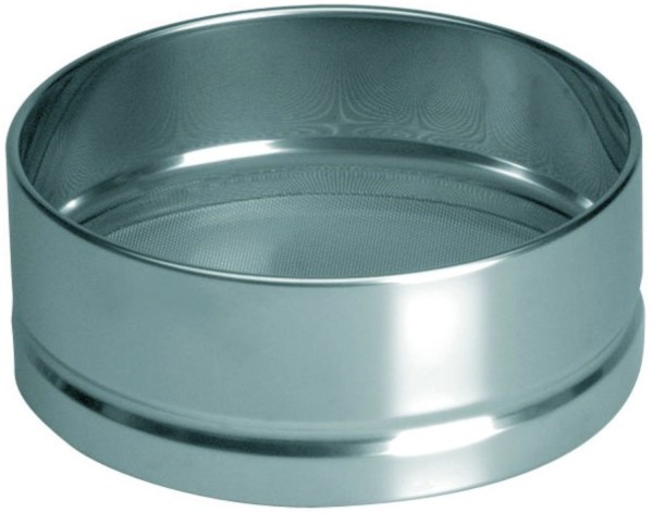 Mehlsieb Edelstahl D21cm Lochung 0.8mm