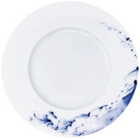 Blue Impression Teller D16.5cm H2cm SpiegelD7.5cm