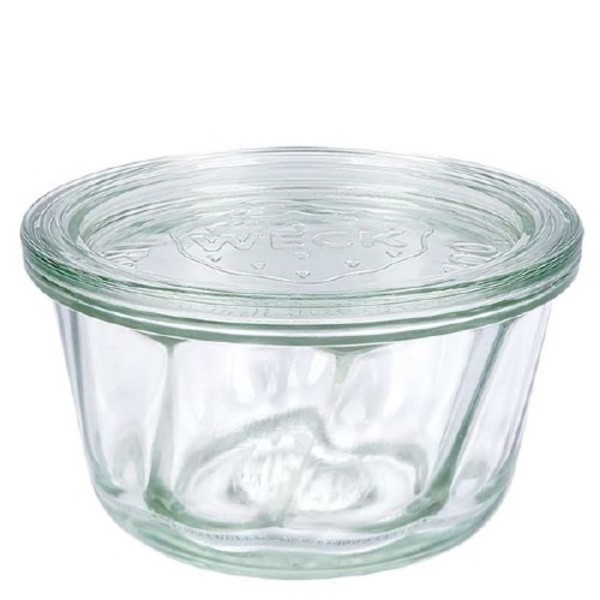 WECK Gugelhupf-Glas 280ml RR100 mit Deckel