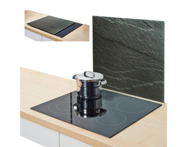 Herdblende Schiefer anthrazit