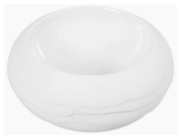 Terra Schale D8cm H3cm weiss