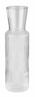 Glaskaraffe LINES D8cm H27cm 0,9lt