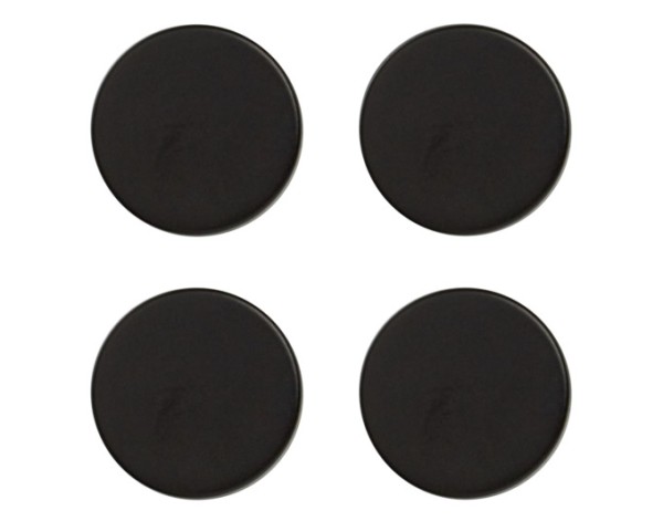 Magnet-Set 4-teilig schwarz