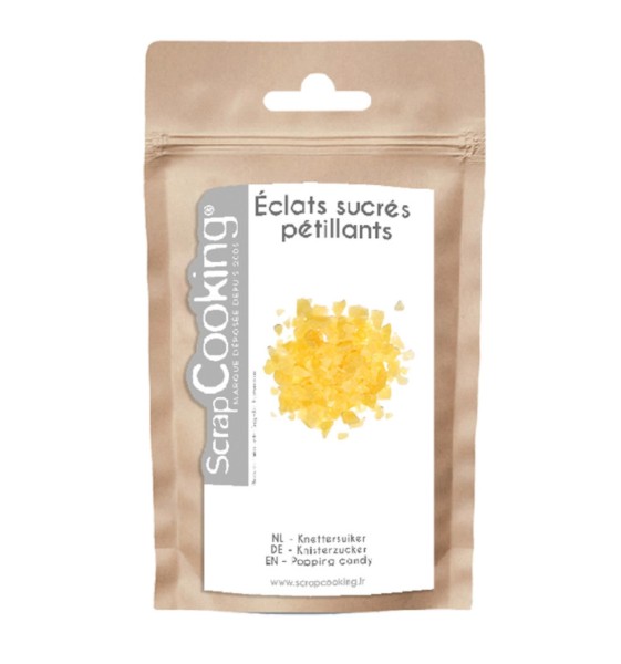 Knisterzucker gelb 50g