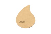 Untersetzer Tropfen beige