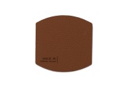 Untersetzer oval cognac