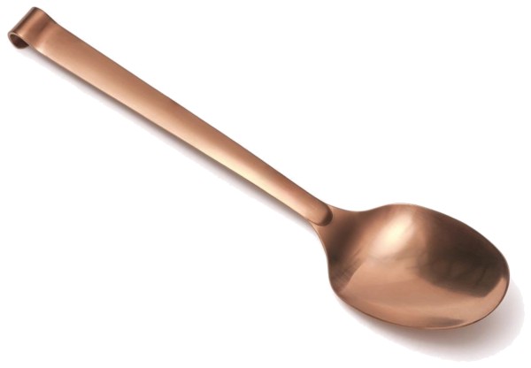 Elegant Servierlöffel 18/10 30cm Kupfer