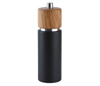 Pfeffermühle "Hannover" 18 cm Gusseisen- schwarz/Olivenholz