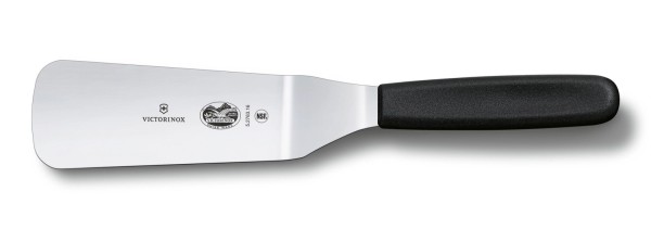 Swiss Classic, Spachtel, 16cm, abgekröpft, schwarz