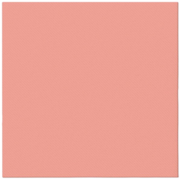 Servietten Dinner 50x Monocolor salamon pink 40x40cm