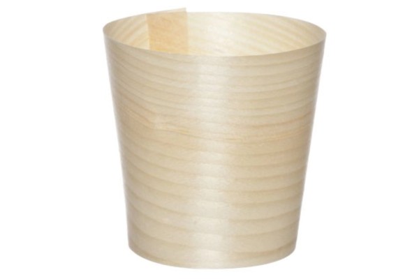 20er Set Holzbecher, D 6cm, H: 6cm,