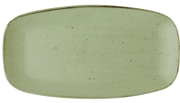 Stonecast Sage Green Chefs Oblong Platte 35.5x18.9cm
