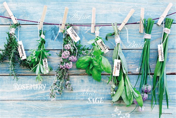 Hanging Herbs Tischset 45x30 cm