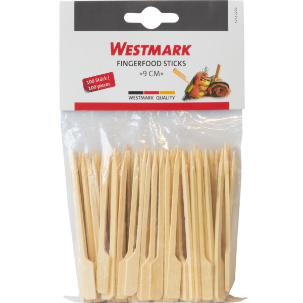 100 Fingerfood Sticks u. Grillspiesse, 9cm