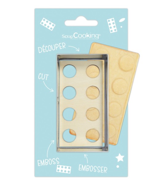 Ausstechform u. Holzpräger Backstein